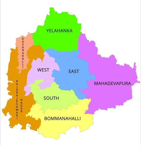 BBMP Bangalore Ward mapie