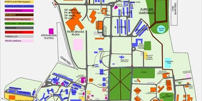 Mapa ИИСП Bangalore