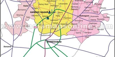 Bangalore гандинагаре mapie
