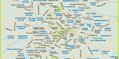 Mapa Bangalore
