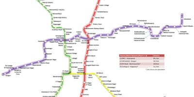Bmrcl trasę na mapie